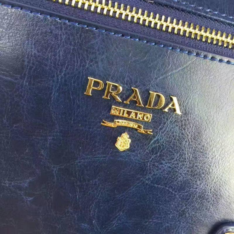 新品同様  プラダ PRADA トートバッグ 大容量 ショルダーバッグ カレッジロイヤル スーパーコピーバッグ専門店