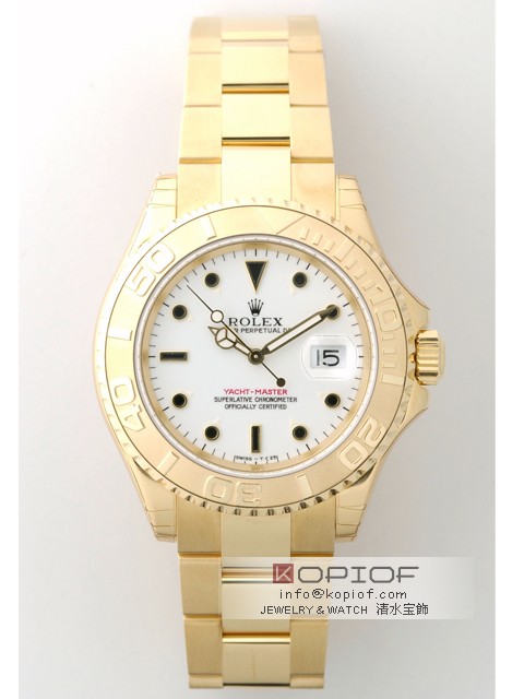 ロレックス ROLEX ヨットマスター 16628 ホワイトスーパーコピー腕時計