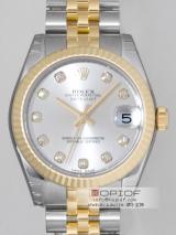 ロレックス ROLEX パーペチュアル　デイトジャスト　ボーイズ 178273G ジュビリーブレス シルバーブランドコピー腕時計