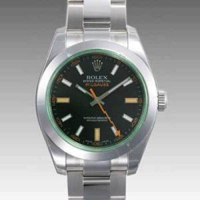 ロレックス オイスターパーペチュアル ミルガウス 116400GV ブランドコピー腕時計専門店