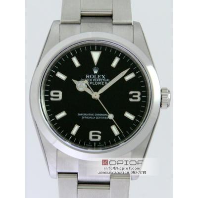 ロレックス ROLEX エクスプローラーI 114270 ブラック ブランドコピー腕時計
