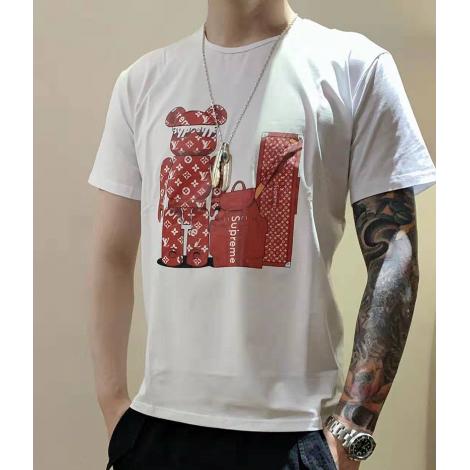ブランド通販シュプリーム Supreme メンズ/レディース 2色 クルーネック Tシャツ カップル 高評価ブランドコピー代引き