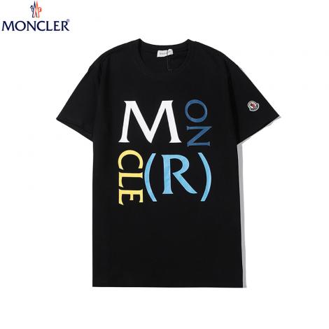 モンクレール MONCLER メンズ/レディース 3色 クルーネック Tシャツ 綿 カップル 新品同様ブランドコピー安全後払い