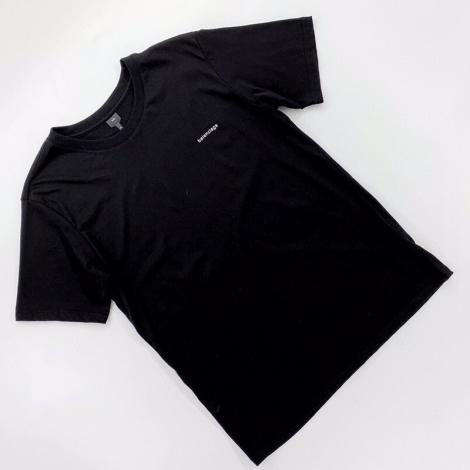 バレンシアガ BALENCIAGA メンズ/レディース 2色 クルーネック Tシャツ 綿 カップル 良品コピー代引き