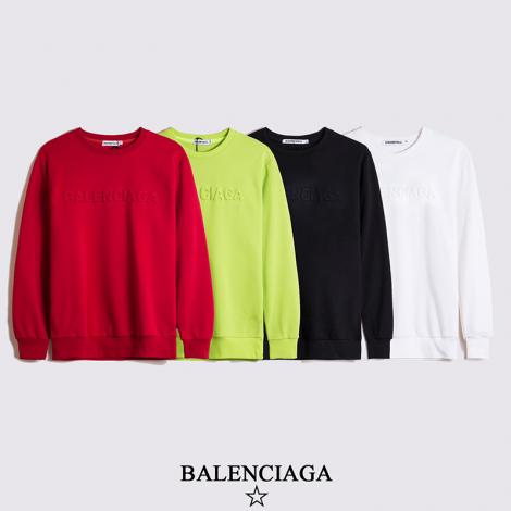 バレンシアガ BALENCIAGA メンズ/レディース 4色 クルーネック スウェット 2020年秋冬 新作 綿スーパーコピー安全後払い