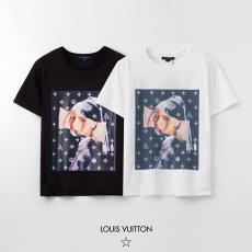 ルイヴィトン LOUIS VUITTON メンズ/レディース 2色 おすすめ クルーネック Tシャツブランドコピー激安販売専門店