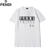 フェンディ FENDI メンズ/レディース 2色 クルーネック Tシャツ 綿 カップル 2020年春夏新作ブランドコピー代引き