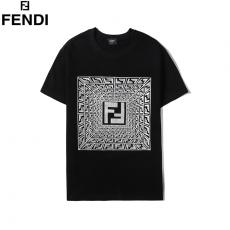 フェンディ FENDI メンズ/レディース 2色 クルーネック Tシャツ 綿 人気スーパーコピーブランド激安販売専門店