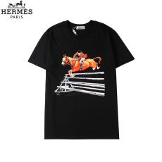 エルメス  HERMES メンズ/レディース 3色 クルーネック Tシャツ 綿 カップル 新作口コミ激安代引き