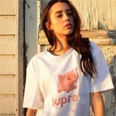シュプリーム Supreme メンズ/レディース カップル 2色 クルーネック Tシャツ 綿 送料無料ブランドコピー専門店