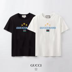 グッチ GUCCI メンズ/レディース 2色 カップル クルーネック 綿 Tシャツ 新品同様最高品質コピー代引き対応