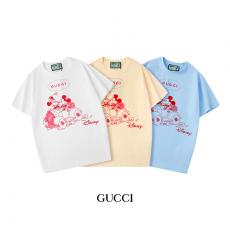 グッチ GUCCI メンズ/レディース カップル 3色 クルーネック Tシャツ 綿 2020年新作ブランドコピー代引き