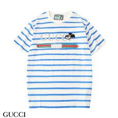 グッチ GUCCI メンズ/レディース クルーネック 2色 Tシャツ 綿  送料無料最高品質コピー代引き対応