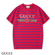 グッチ GUCCI メンズ/レディース クルーネック Tシャツ 綿 高評価最高品質コピー代引き対応