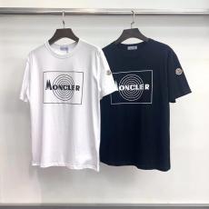 モンクレール MONCLER メンズ/レディース 2色 クルーネック Tシャツ 綿 送料無料格安コピー口コミ