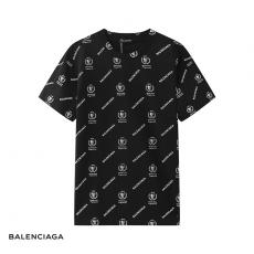 バレンシアガ BALENCIAGA メンズ/レディース クルーネック 2色 Tシャツ 綿 おすすめコピー最高品質激安販売