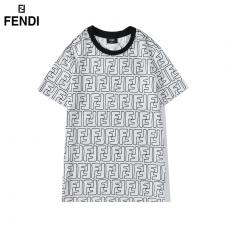 フェンディ FENDI メンズ/レディース カップル クルーネック  Tシャツ 綿 新作スーパーコピー安全後払い