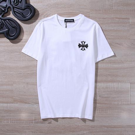 Chrome Hearts クロムハーツ メンズレディースTシャツラウンドネック スーパーコピー代引きTシャツ