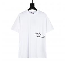 ヴィトン LOUIS VUITTON  新作半袖2色シンプルさ通気スーパーコピー激安Tシャツ工場直営販売
