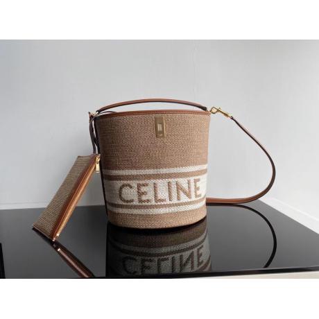 CELINE セリーヌ 3色トートバッグ斜め掛けキャンバスレディースバケツバッグ 本当に届くスーパーコピー代引き通販サイト