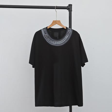 通勤にも ジバンシイ Givenchy 刺繍新作半袖印刷個性高品質服は洗える新作 ブランドコピー 優良サイト