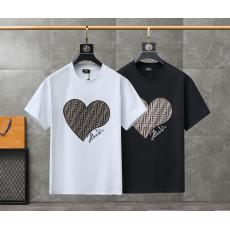 FENDI フェンディ 2色絶妙ファッションメンズレディースTシャツ 激安販売安全なサイト