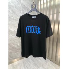 ディオール Dior 半袖2色百搭  Tシャツ綿メンズレディース新作 激安販売工場直売通販サイト
