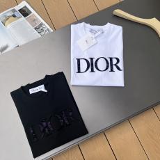 おすすめ ディオール Dior 2色字母ロゴ レジャーシンプルさ 通気快適ファッションTシャツ綿メンズレディース定番 本当に届くスーパーコピー工場直営店 国内発送ちゃんと届く