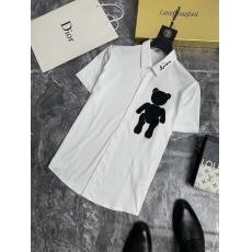 Dior ディオール メンズレジャー半袖ファッションシャツ高級絶妙トレンディグッズ絶妙芸能人必需品2色 スーパーコピー 口コミ