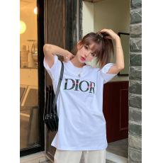 Dior ディオール 3色字母ロゴ レジャーメンズレディースTシャツ夏人気 スーパーコピー代引き工場直営通販サイト