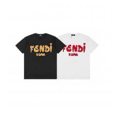 フェンディ FENDI Tシャツ新作半袖印刷ハートの形2色 スーパーコピー代引きちゃんと届く