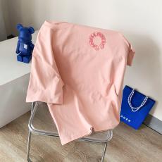 Chrome Hearts クロムハーツ Tシャツ半袖快適印刷衣服は汗を吸収しやすい2色 コピーブランドTシャツ代引き工場直売サイト ランキング