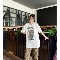 グッチ GUCCI 2色人気夏Tシャツ綿ファッションメンズレディース Tシャツ激安 代引き口コミ工場直営サイト ランキング