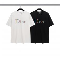 ディオール Dior メンズレディース緩い服新作百搭  ファッション标志2色 ブランドコピーTシャツ安全後払い専門店