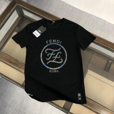 完売人気 フェンディ FENDI ラウンドネック 新作半袖通気快適印刷ファッション柔軟新作2色 コピーTシャツサイト ランキング