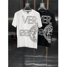 ヴェルサーチェ Versace 美しい人気夏Tシャツ綿 ブランドコピー 国内後払い優良工場直売サイトline