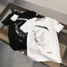 モンクレール MONCLER Tシャツ新作通気快適印刷スリムフィット2色 コピー口コミ