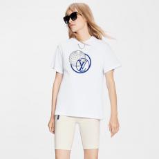 ルイヴィトン LOUIS VUITTON  2色Tシャツ夏綿ファッション快適通気メンズレディース 格安コピー口コミ