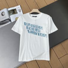 人気話題コラボ LOUIS VUITTON ルイヴィトン Tシャツ綿半袖絶妙すぐ届く芸能人必需品高級感  コピー口コミ工場直営店