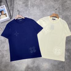 LOUIS VUITTON ヴィトン 2色綿Tシャツ人気新作百搭  美しいメンズレディース通気 スーパーコピー工場直売専門店