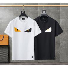 新作限定 FENDI フェンディ 2色Tシャツ綿ファッション快適メンズレディース ブランドコピー販売口コミ店