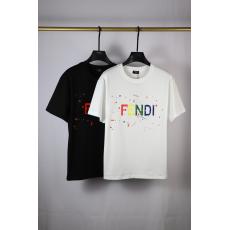 フェンディ FENDI メンズレディースTシャツ半袖百搭  印刷柔軟コラボレーション絶妙高級感  ブランドコピー 国内安全優良サイト