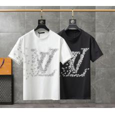 LOUIS VUITTON ヴィトン 2色美しい絶妙綿Tシャツ人気メンズレディース スーパーコピー 優良工場直売サイト