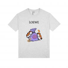 ロエベ LOEWE 2色ファッション快適綿Tシャツメンズレディース Tシャツレプリカ販売工場直売店