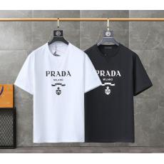 プラダ PRADA 2色定番快適絶妙綿ファッションTシャツ人気メンズレディース スーパーコピー販売工場直営口コミ国内発送おすすめサイト