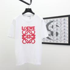ロエベ LOEWE メンズレディース刺繍新作印刷2色 レプリカTシャツ 代引きサイト ランキング
