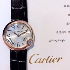 即発注目度NO.1 Cartier カルティエ クォーツレザー 革ベルト牛革 革ベルトダイヤモンドバロンブルー2色30mmブランドコピー代引き