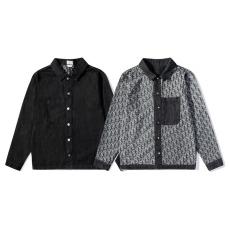 ディオール Dior メンズレディース定番新作印刷良いジャケットコートシャツコートレトロ 本当に届く後払いおすすめサイト