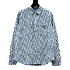 累積売上額TOP10 Dior ディオール 印刷服は洗えるシャツ長袖 代引き国内発送ランク