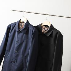 バーバリー Burberry 定番人気新作ファッションジャケットコート折り襟格子縞頑丈 ブランドコピー国内優良格安